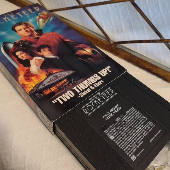 Vintage Disney Rocketeer 1991 Paper Case VHS My Favorite Martian 1999 Hard Case - Picture 7 of 13